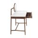 Birouri - Masa machiaj design LUX White-Walnut
