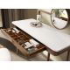 Birouri - Masa machiaj design LUX White-Walnut