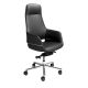 Scaune Birou cu role - Scaun de birou modern piele sintetica Black