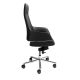 Scaune Birou cu role - Scaun de birou modern piele sintetica Black