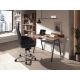 Scaune Birou cu role - Scaun de birou modern piele sintetica Black