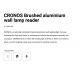 Aplice, corpuri de iluminat pentru pereti - Aplica cu reader LED directionabil stil minimalist CRONOS aluminiu