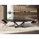 Scaune - Scaun modern pivotant piele sintetica maro cupru