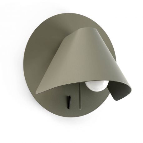 Aplice, corpuri de iluminat pentru pereti - Aplica moderna directionabila NOON Moss grey