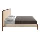 Paturi - Pat dublu tapitat design LUX Cream 180x200cm