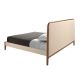 Paturi - Pat dublu tapitat design LUX Cream 180x200cm