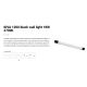 Iluminat pentru baie - Aplica LED pentru baie IP44 KIVA 1200 negru 18W 2700K