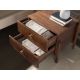 Noptiere - Noptiera LUX din lemn furniruit Walnut