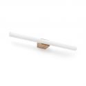Aplica LED pentru baie IP44 CALMA 7W lemn/opal 