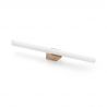 Aplica LED pentru baie IP44 CALMA 7W lemn/opal 