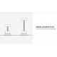 Lustre cu ventilator - Ventilator aplicat tavan cu telecomanda WEAVER M Black/walnut
