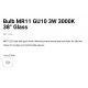 Becuri GU10 - BEC mini GU10 MR11 3W 3000K