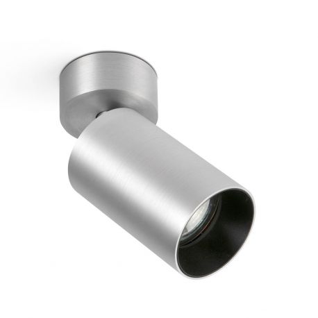 Aplice cu Spot - Aplica perete sau tavan cu spot directionabil Stan, aluminiu/negru