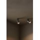 Aplice cu Spot - Aplica perete sau tavan cu spot directionabil Stan, aluminiu/negru