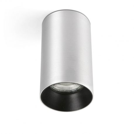 Plafoniere cu spoturi, Spoturi aplicate - Spot aplicat pentru tavan si plafon design modern STAN aluminiu/negru