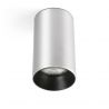 Spot aplicat pentru tavan si plafon design modern STAN aluminiu/negru