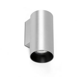 Aplice, corpuri de iluminat pentru pereti - Aplica perete ambientala design modern STAN aluminiu/negru