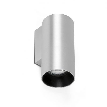 Aplice, corpuri de iluminat pentru pereti - Aplica perete ambientala design modern STAN aluminiu/negru