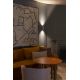 Aplice, corpuri de iluminat pentru pereti - Aplica perete ambientala design modern STAN 2L aluminiu/negru