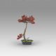 Aranjamente florale LUX - Planta artificiala, Bunjin-hi BONSAI 45cm