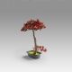 Aranjamente florale LUX - Planta artificiala, Bunjin-hi BONSAI 45cm
