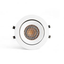 Iluminat pentru baie - Spot LED incastrat directionabil IP44 KIVI alb 5W 2700K