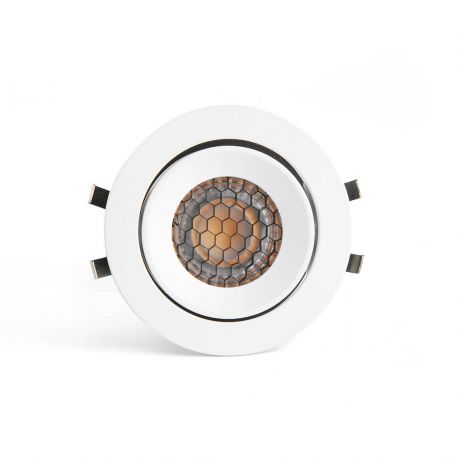 Iluminat pentru baie - Spot LED incastrat directionabil IP44 KIVI alb 5W 2700K