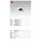 Iluminat pentru baie - Spot LED incastrat directionabil IP44 KIVI alb 7W 2700K