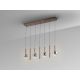 Pendule, Lustre suspendate - Lustra cu 7 pendule LED suspendate Sapore