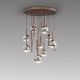 Corpuri de iluminat Lustre pentru casa scarii - Lustra cu 18 pendule LED suspendate Sapore