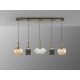 Pendule, Lustre suspendate - Lustra cu 5 pendule design modern Norma