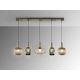 Pendule, Lustre suspendate - Lustra cu 5 pendule design modern Norma