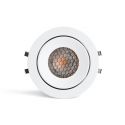 Spot LED incastrat directionabil IP44 KIVI alb 5W 3000K