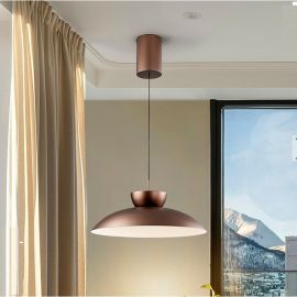 Pendule, Lustre suspendate - Lustra/ Pendul LED design modern Ion bronz 48cm