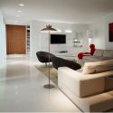 Lampadar LED design modern Ion bronz