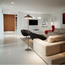Lampadare - Lampadar LED design modern Ion bronz
