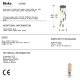 Pendule, Lustre suspendate - Lustra cu 9 pendule suspendate Moka
