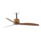 Ventilator incastrat tavan cu telecomanda WEAVER M Black/walnut