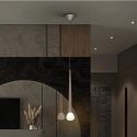 Lustra/ Pendul design modern Komet cafeniu