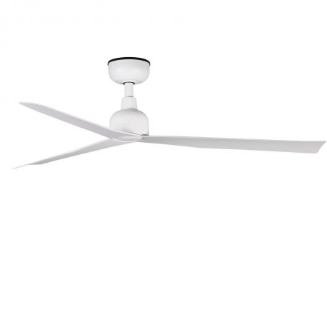 Lustre cu ventilator - Ventilator tavan de exterior cu telecomanda IP44 MARINE M alb