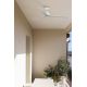 Lustre cu ventilator - Ventilator tavan de exterior cu telecomanda IP44 MARINE M alb