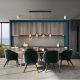 Lustra moderna cu 4 pendule suspendate Ecos