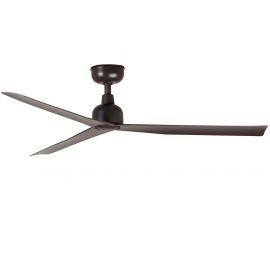 Lustre cu ventilator - Ventilator tavan de exterior cu telecomanda IP44 MARINE M maro