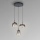 Pendule, Lustre suspendate - Lustra moderna cu 3 pendule suspendate Ecos