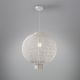 Pendule, Lustre suspendate - Lustra boho style din ratan alb Muna D50
