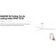 Lustre cu ventilator - Ventilator tavan de exterior smart sistem TUYA si telecomanda IP44 MARINE M alb