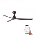 Ventilator tavan de exterior smart sistem TUYA si telecomanda IP44 MARINE M maro