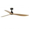 Ventilator tavan de exterior cu telecomanda IP44 OUTWOOD L maro/stejar
