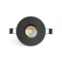 Spot incastrabil tavan IP65 NIVA negru