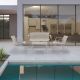 Mobilier terasa - Set mobilier de exterior din 4 piese Jara gri
